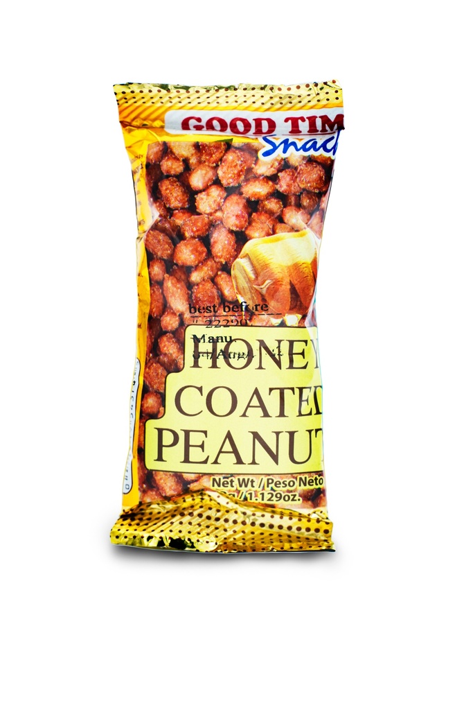Goodtime Snacks Honey Coated Nuts 32g